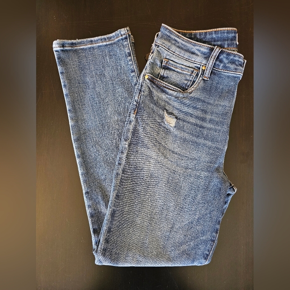 Kut from the Kloth High-Rise "Rosa" Ankle Vintage Straight Jeans, new size 4 - Picture 2 of 12